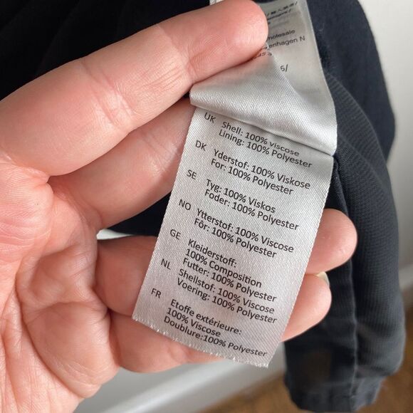 SAMSOE & SAMSOE | Pineau Dress Black G210 - Picture 3 of 6